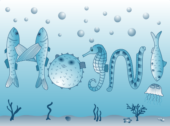 Los animales marinos viven en el mar